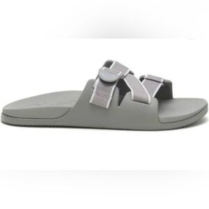 Chaco Chillos Gray Slide Sandal, Sz 10